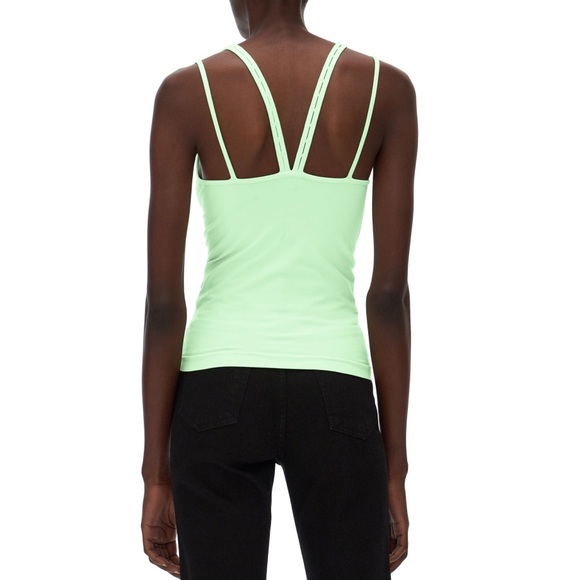 ⭐️ HELMUT LANG ⭐️MULTI-STRAP TANK TOP COLOR PINE FROST SIZE: XS/S - Picture 2 of 7